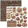 Ciao Bella Chocolate Wanderlust Fussy Cut Pad 15x15cm