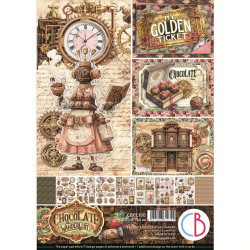 Ciao Bella Chocolate Wanderlust Creative Pad A4