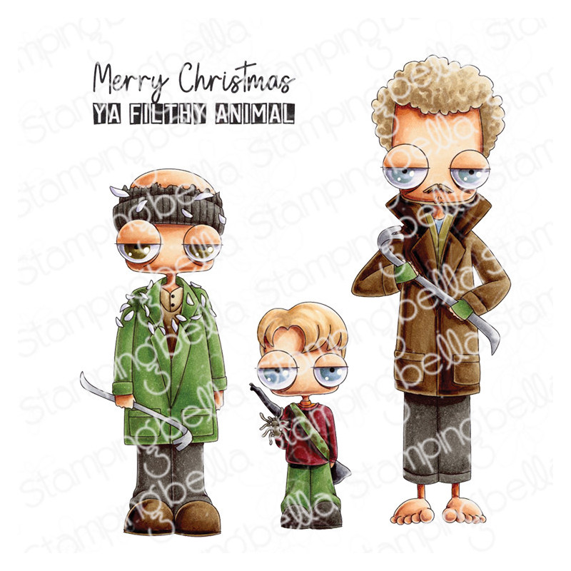 Stamping Bella CHRISTMAS ALONE ODDBALLS Stamp