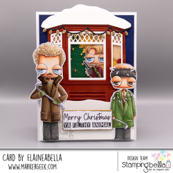 Stamping Bella CHRISTMAS ALONE ODDBALLS Stamp