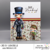 Stamping Bella ODDBALL EBENEZER SCROOGE & TINY TIM Stamp