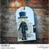 Stamping Bella ODDBALL EBENEZER SCROOGE & TINY TIM Stamp