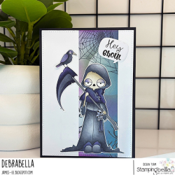 Stamping Bella ODDBALL GRIM REAPER Stamp