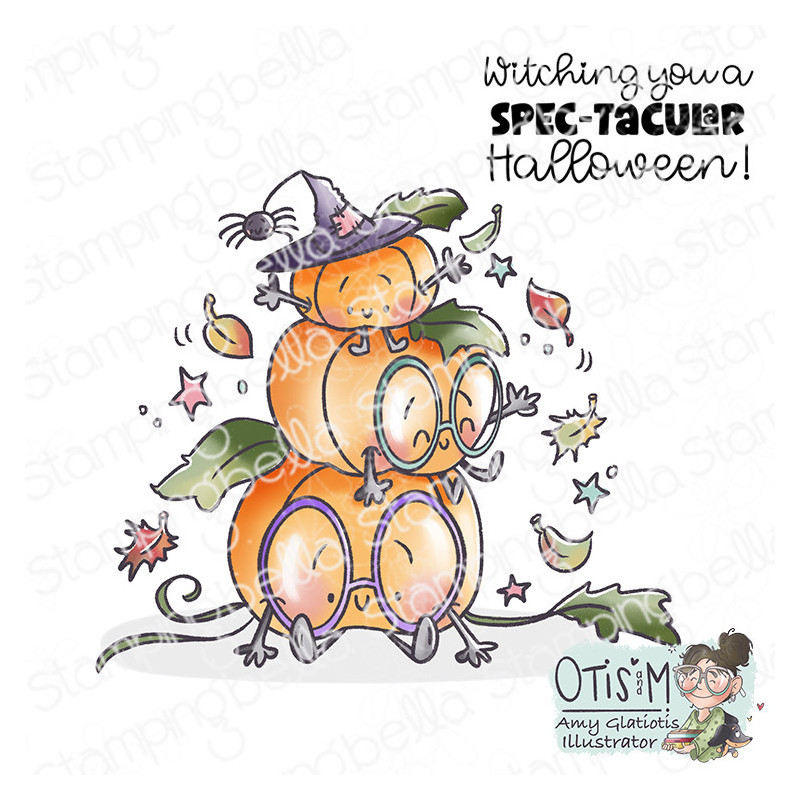 Stamping Bella SPEC-TACULAR PUMPKIN STACK Stamp