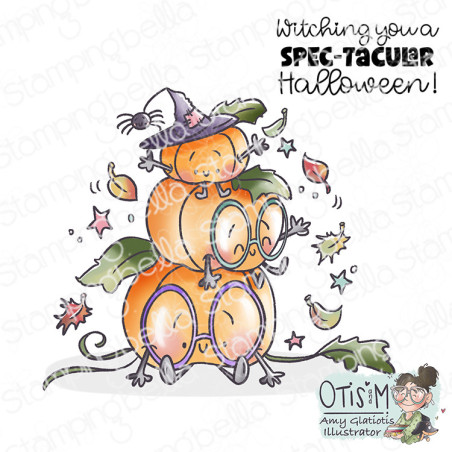 Stamping Bella SPEC-TACULAR PUMPKIN STACK Stamp