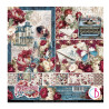 Ciao Bella BOHEMIAN BURGUNDY Paper Pad 20x20cm