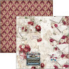 Ciao Bella BOHEMIAN BURGUNDY Paper Pad 20x20cm