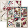 Ciao Bella BOHEMIAN BURGUNDY Paper Pad 20x20cm