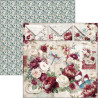Ciao Bella BOHEMIAN BURGUNDY Paper Pad 20x20cm