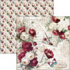 Ciao Bella BOHEMIAN BURGUNDY Paper Pad 20x20cm