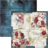 Ciao Bella BOHEMIAN BURGUNDY Paper Pad 20x20cm