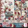 Ciao Bella BOHEMIAN BURGUNDY Paper Pad 30x30cm