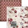 Ciao Bella BOHEMIAN BURGUNDY Paper Pad 30x30cm