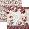 Ciao Bella BOHEMIAN BURGUNDY Paper Pad 30x30cm