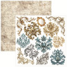 Ciao Bella BOHEMIAN BURGUNDY Fussy Cut Pad 15x15cm