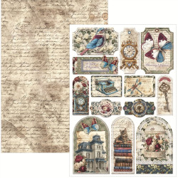 Ciao Bella BOHEMIAN BURGUNDY Creative Pad A4