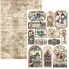 Ciao Bella BOHEMIAN BURGUNDY Creative Pad A4