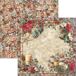 Ciao Bella MERRY & BRIGHT Paper Pad 20x20cm