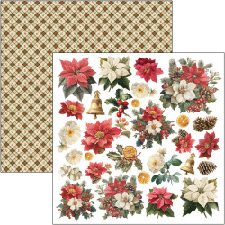 Ciao Bella MERRY & BRIGHT Paper Pad 20x20cm
