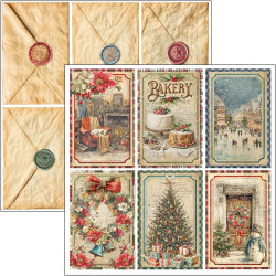 Ciao Bella MERRY & BRIGHT Paper Pad 20x20cm