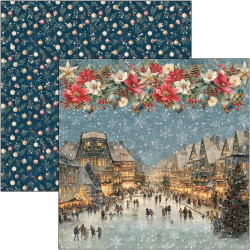 Ciao Bella MERRY & BRIGHT Paper Pad 20x20cm