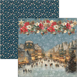 Ciao Bella MERRY & BRIGHT Paper Pad 30x30cm