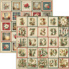 Ciao Bella MERRY & BRIGHT Patterns Pad 30x30cm