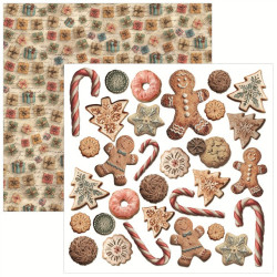 Ciao Bella MERRY & BRIGHT Fussy Cut Pad 15x15cm