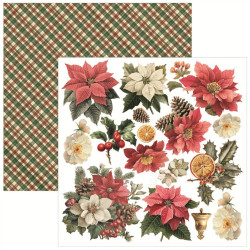 Ciao Bella MERRY & BRIGHT Fussy Cut Pad 15x15cm