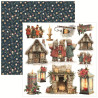 Ciao Bella MERRY & BRIGHT Fussy Cut Pad 15x15cm