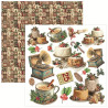 Ciao Bella MERRY & BRIGHT Fussy Cut Pad 15x15cm