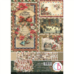 Ciao Bella MERRY & BRIGHT Creative Pad A4