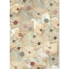 Ciao Bella MERRY & BRIGHT A5 Rice Paper Mixed 8fogli