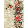 Ciao Bella MERRY & BRIGHT A5 Rice Paper Mixed 8fogli