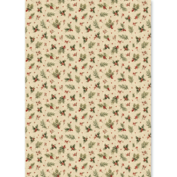 Ciao Bella MERRY & BRIGHT A5 Rice Paper Mixed 8fogli