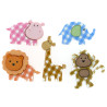 Dress It Up Embellishments Baby Safari