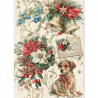 Ciao Bella Cozy Christmas A5 Rice Paper Mixed 8fogli