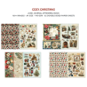Ciao Bella Cozy Christmas A4 Junk Journal Ephemera Book 32pz
