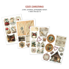 Ciao Bella Cozy Christmas A4 Junk Journal Ephemera Book 32pz