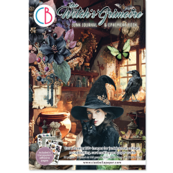 Ciao Bella The Witch's Grimoire A4 Junk Journal Ephemera Book 32pz