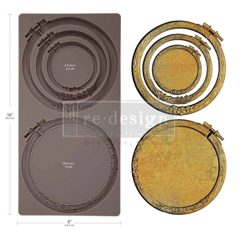 Re-Design with Prima Marketing Artisan’s Frame Decor Mould