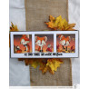 SET Timbro Clear-Mi 2654-CLEM-E Foxy Adventures + Fustelle Cut-Mi 88618-CML-E
