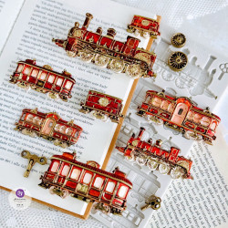 Finnabair Steampunk Express Decor Moulds