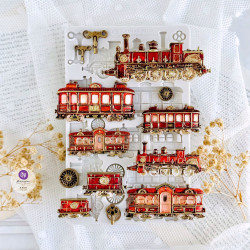 Finnabair Steampunk Express Decor Moulds