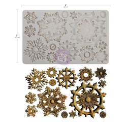 Finnabair Frosty Gears Decor Moulds