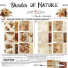 Craft o' Clock Shades Of Nature Paper COLLECTION and BASIC designs Set 20x20cm 24fg
