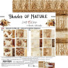 Craft o' Clock Shades Of Nature Paper COLLECTION and BASIC designs Set 20x20cm 24fg
