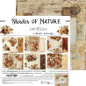 Craft o' Clock Shades Of Nature Paper COLLECTION and BASIC designs Set 20x20cm 24fg