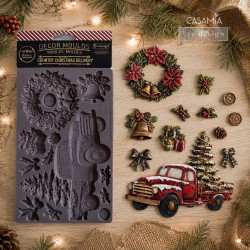 Re-Design with Prima Marketing Country Christmas Delivery Decor Mould
