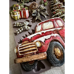Re-Design with Prima Marketing Country Christmas Delivery Decor Mould